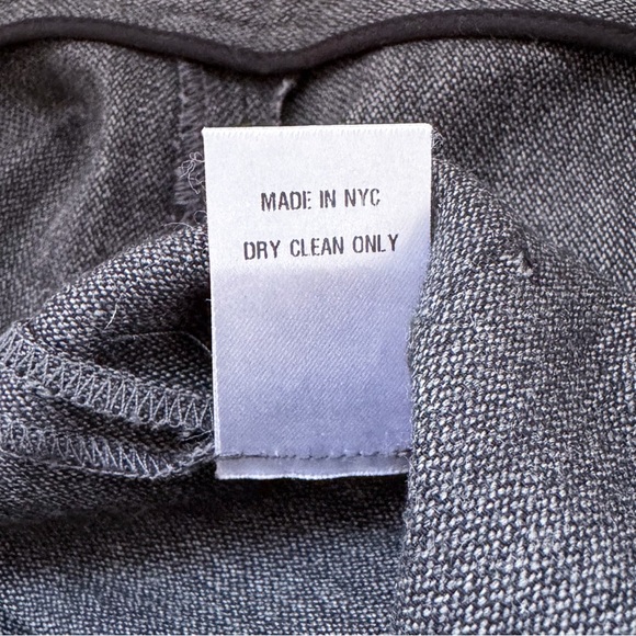 Kaelen Detachable Ruffle Wool/Cotton Trousers - Picture 7 of 10